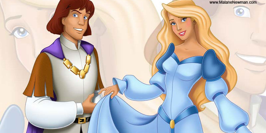 commissioned freelance licensed cartoon character illustrations from swan princess animated feature films